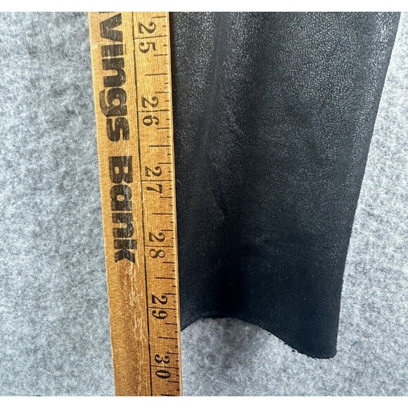 Commando Faux Leather Leggings Womens Small Black Stretch Perfect Control Pants - Picture 10 of 11